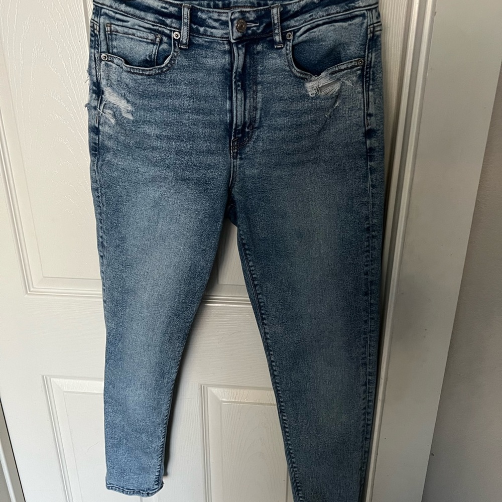 American Eagle Light Blue Skinny Jeans